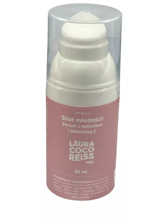 SERUM Z RETINOLEM I WITAMINĄ C LAURA COCO REISS PRO 30ML