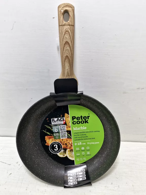 PATELNIA PETER COOK MARBLE 28CM FRYING PAN