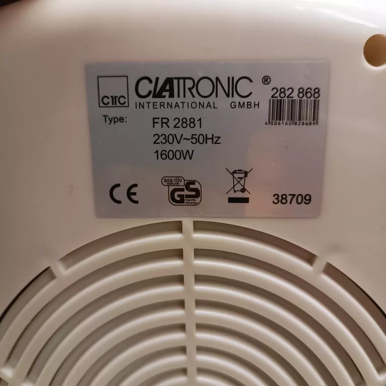 FRYTKOWNICA CLATRONIC FR 2881