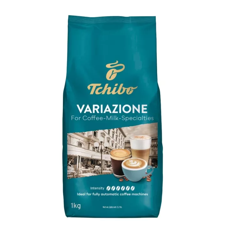 KAWA ZIARNISTA ROBUSTA ARABICA TCHIBO TWENTYFIVE 1000 G AROMATYCZNA