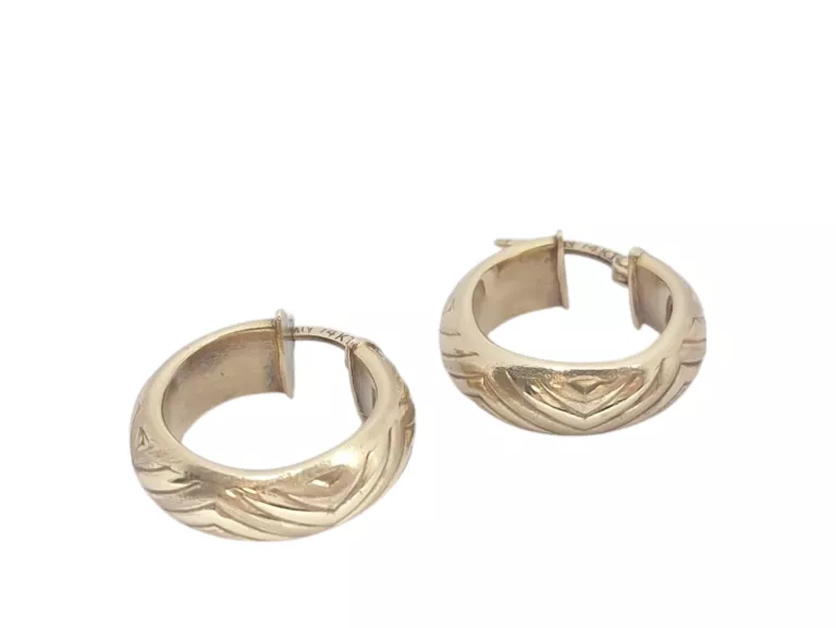 zlote-kolczyki-kola-2-cm-rozowe-zloto-380g-585-14k-dubois-4a-lok5-bialystok