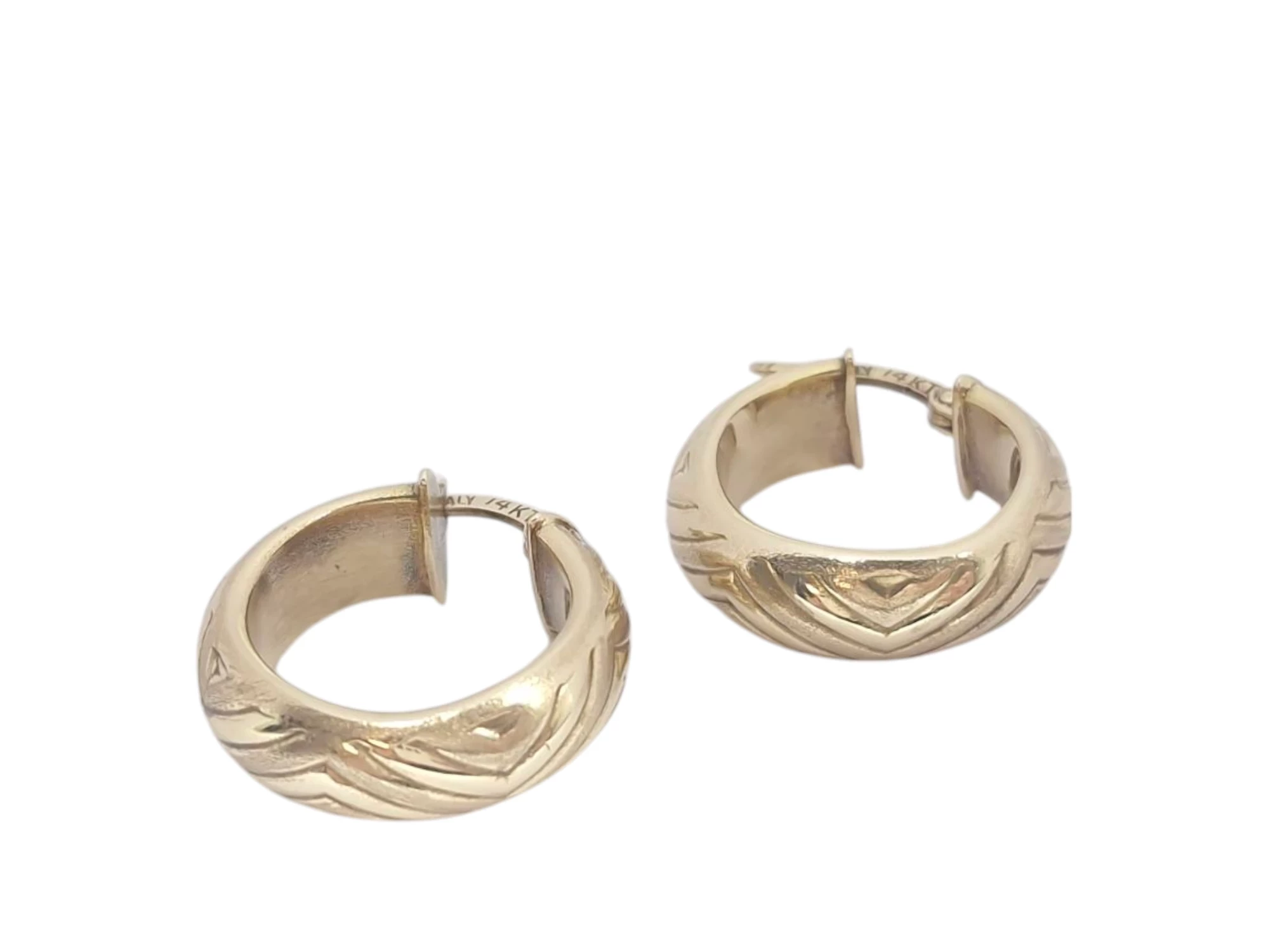 zlote-kolczyki-kola-2-cm-rozowe-zloto-380g-585-14k-dubois-4a-lok5-bialystok