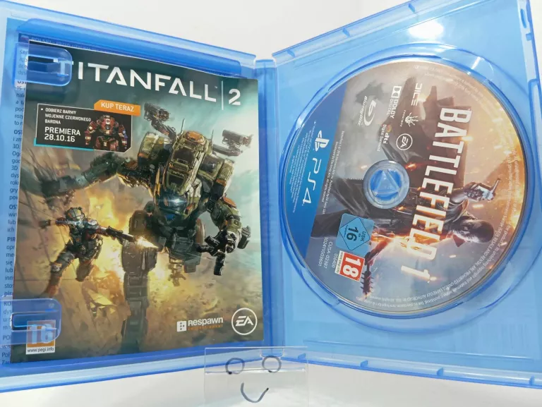 BATTLEFIELD 1 PS4