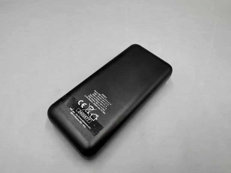 POWERBANK REINSTON EPB027 20000 MAH USB-A / USB-C / MICROUSB CZARNY