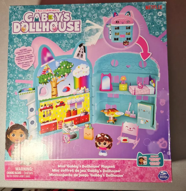 DOMEK DLA LALEK SPIN MASTER KOCI DOMEK GABI GABBY'S DOLLHOUSE
