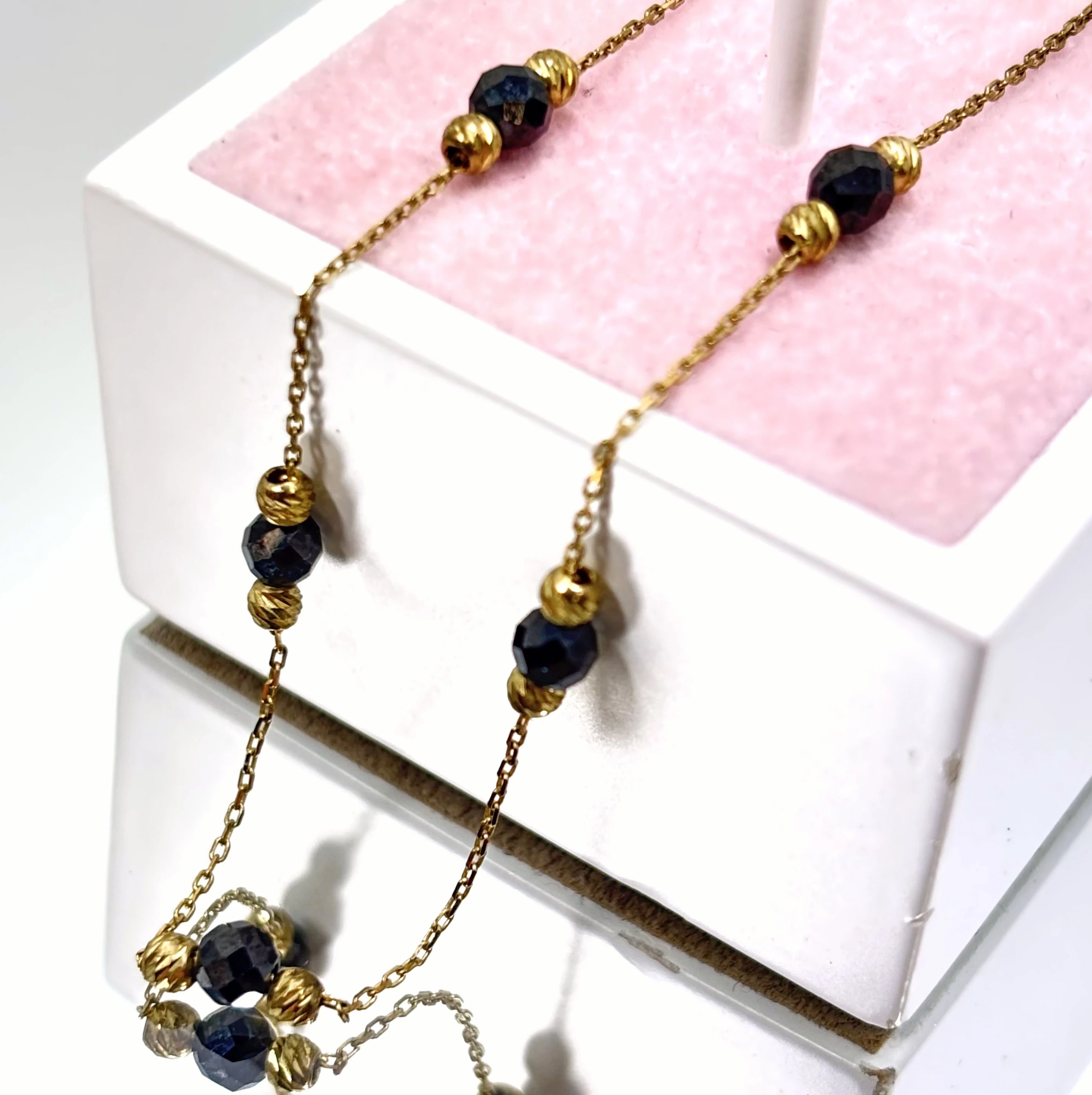 nowa-zlota-bransoletka-p333-147g-19cm-kulki-dlugosc-calkowita-1900