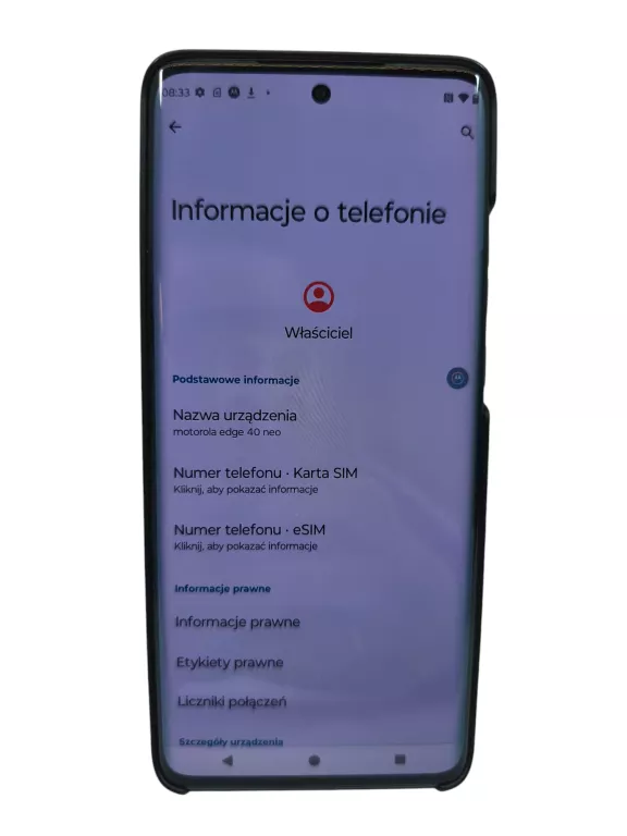 TELEFON MOTOROLA EDGE 40 NEO 12/256