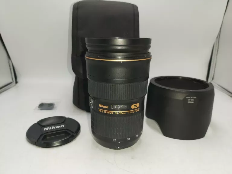 OBIEKTYW NIKON NIKKOR AF-S 24-70 MM F/2.8G ED, STAN BDB, W ETUI!!!
