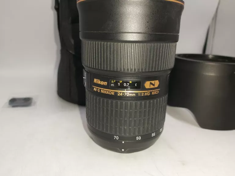 OBIEKTYW NIKON NIKKOR AF-S 24-70 MM F/2.8G ED, STAN BDB, W ETUI!!!