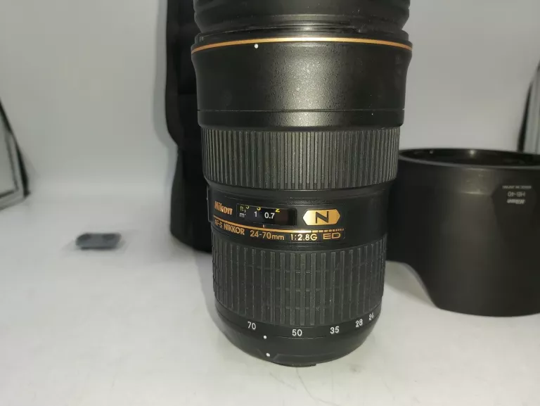 OBIEKTYW NIKON NIKKOR AF-S 24-70 MM F/2.8G ED, STAN BDB, W ETUI!!!