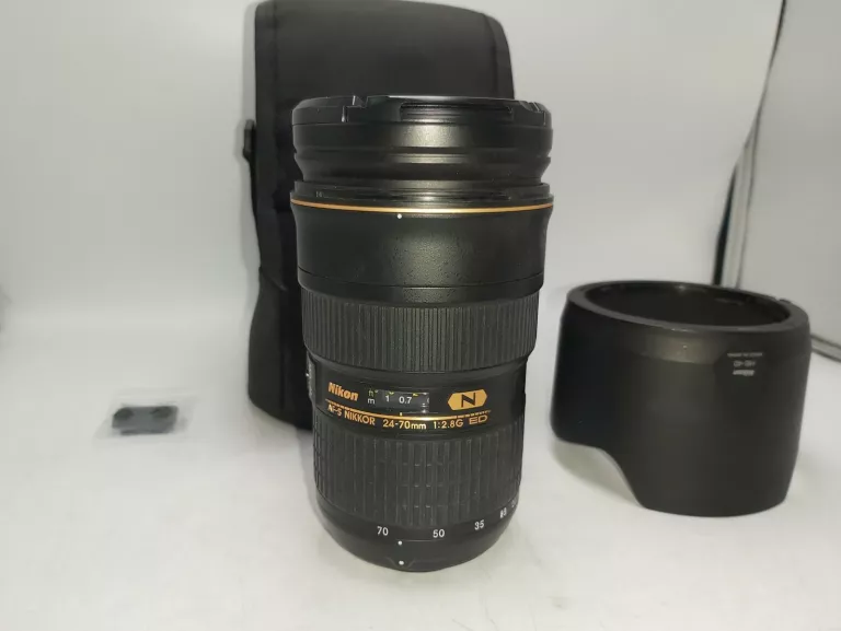 OBIEKTYW NIKON NIKKOR AF-S 24-70 MM F/2.8G ED, STAN BDB, W ETUI!!!