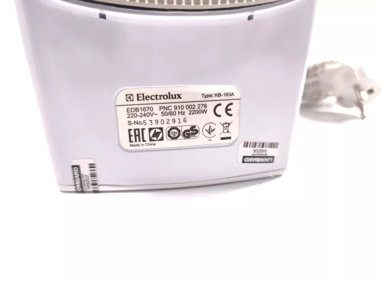 ŻELAZKO ELECTROLUX KB-163A