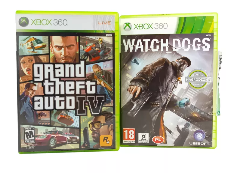 GTA IV XBOX 360 | WATCH DOGS XBOX 360