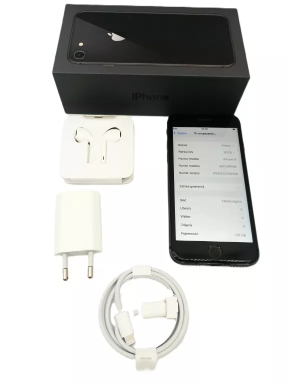 APPLE IPHONE 8, SPACE GRAY, 128GB