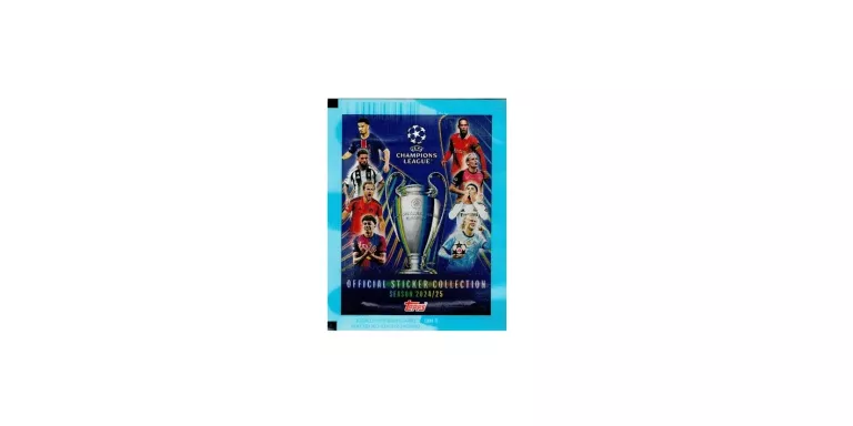 UEFA CHAMPIONS LEAGUE STICKERS 2024 / 2025 SASZETKA Z NAKLEJKAMI