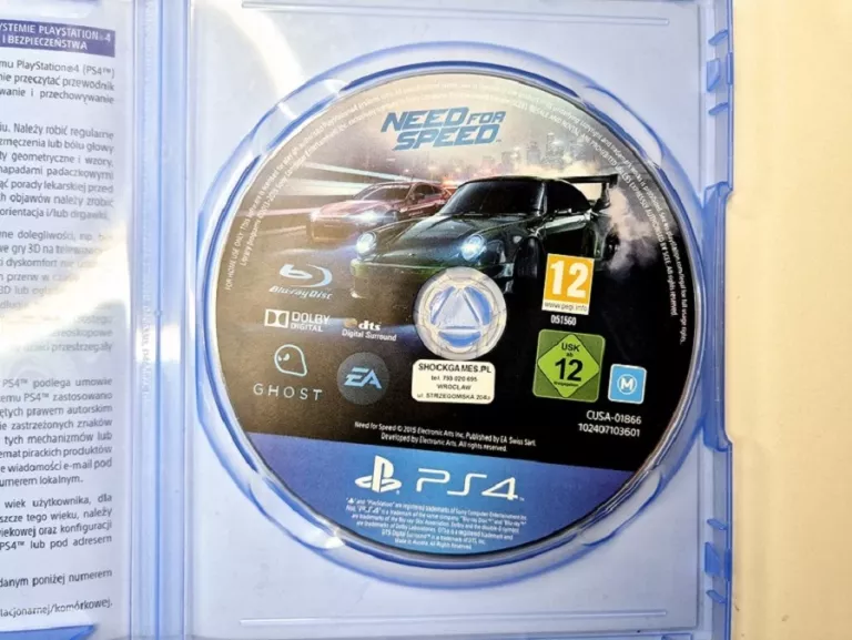 GRA NA PS4 NEED FOR SPEED