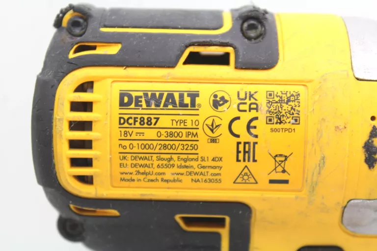 ZAKRĘTARKA DEWALT DCF887 18V XR BRUSHLESS