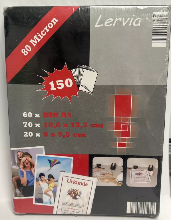 LERVIA ZESTAW FOLII DO LAMINOWANIA