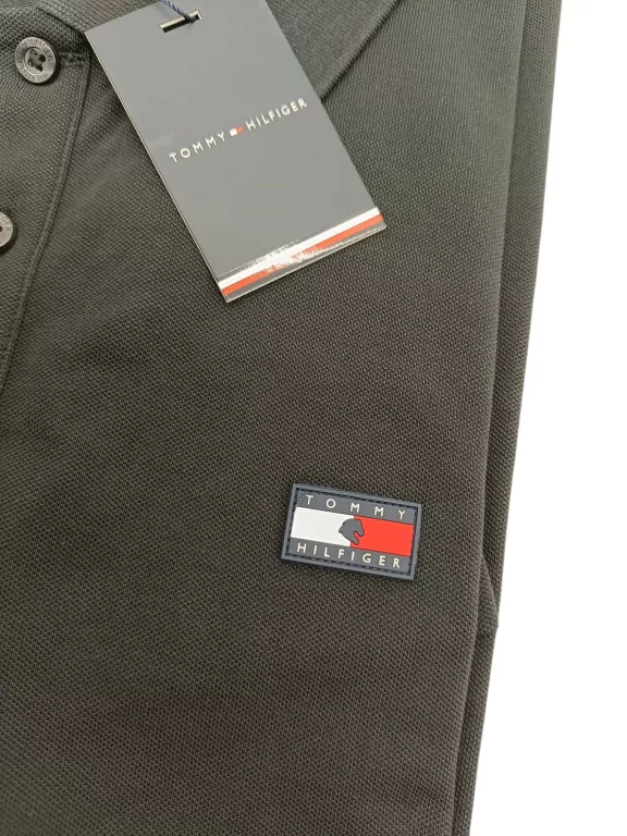 KOSZULKA TOMMY POLO CZARNA ROZMIAR L