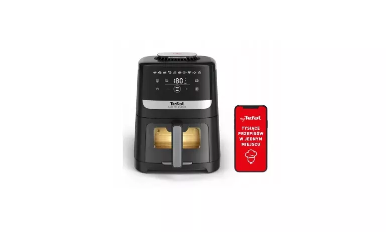 FRYTKOWNICA BEZTŁUSZCZOWA TEFAL EASY FRY SILENCE VISION XL EY5568 1670W 5L