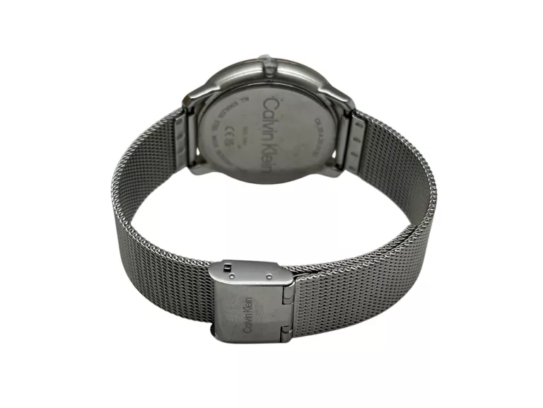 DAMSKI ZEGAREK CALVIN KLEIN 25200157 SREBRNY MESH