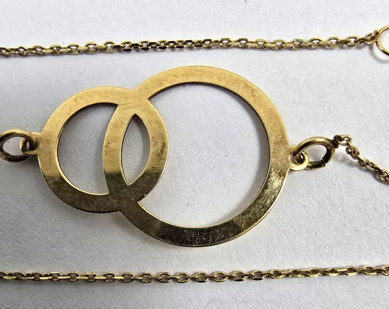 nowa-zlota-bransoletka-585-083g-19cm-dwa-kola-marszalkowska-60-warszawa