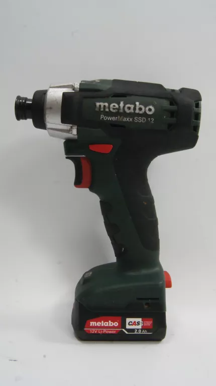ZAKRĘTARKA UDAROWA METABO POWERMAXX SSD 12 +ŁAD +AQ