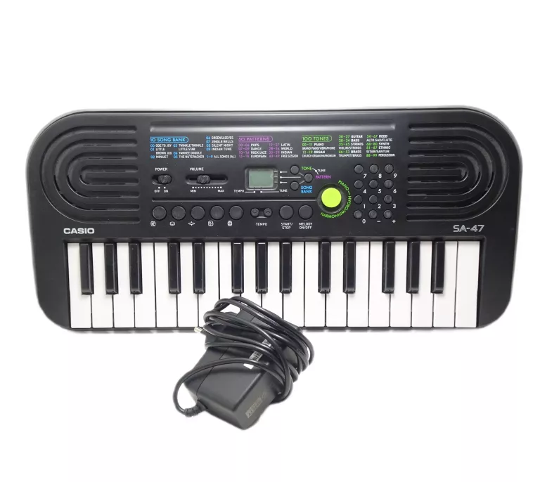 CASIO SA-78 KEYBOARD DLA DZIECI + ZASILACZ