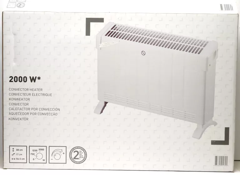 GRZEJNIK ELEKTRYCZNY 2000W