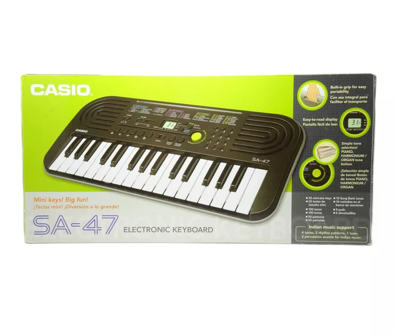 CASIO SA-78 KEYBOARD DLA DZIECI + ZASILACZ