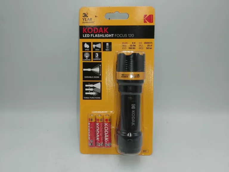 LATARKA KODAK LED FLASHLIGHT FOCUS 120