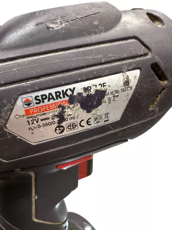 WKRĘTARKA SPARKY BR 12E LATARKA SPARKY FL 12L+ŁADOWARKA