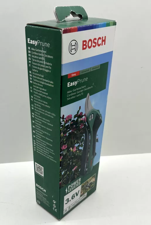 NOŻYCE ELEKTRYCZNE AKUMULATOROWE BOSCH 25 CM 3,6 V