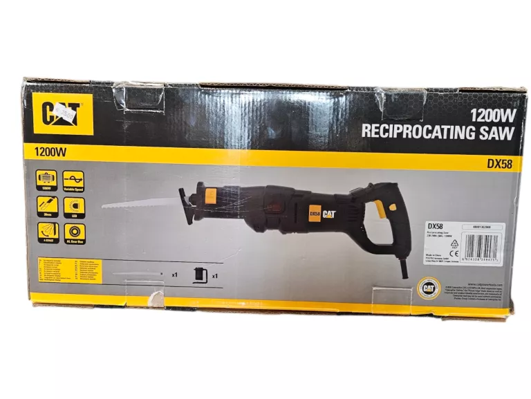 PIŁA SZABLASTA SIECIOWA CAT DX58 1200W