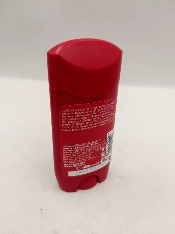 OLD SPICE CAPTAIN DEZODORANT W SZTYFCIE DLA MĘŻCZYZN 85 ML 48 H ŚWIEŻOŚCI