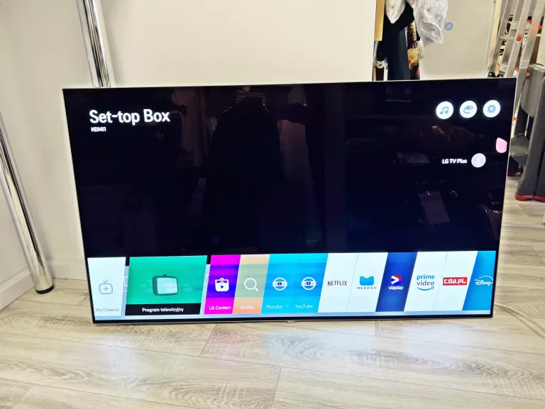 TELEWIZOR OLED LG OLED65B6V 65" 4K UHD CZARNY