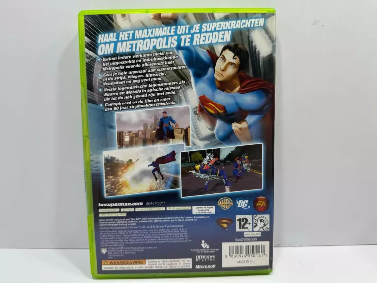 SUPERMAN RETURNS: THE VIDEOGAME XBOX 360 MICROSOFT XBOX 360