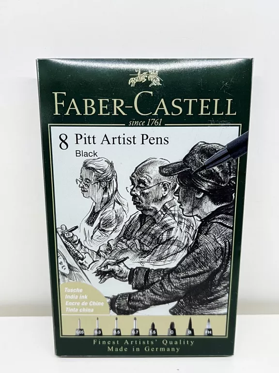 PISAKI PITT ARTIST PEN BLACK