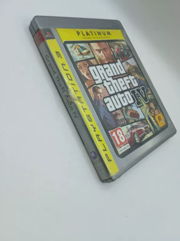 GRA GTA 4 PS4 GRAND THEFT AUTO IV SONY PLAYSTATION 3