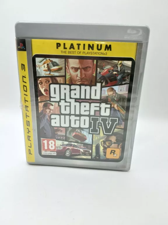 GRA GTA 4 PS4 GRAND THEFT AUTO IV SONY PLAYSTATION 3