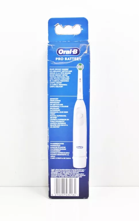 PRECYZYJNA SZCZOTECZKA ELEKTRYCZNA ORAL B PRO BATERY 3750