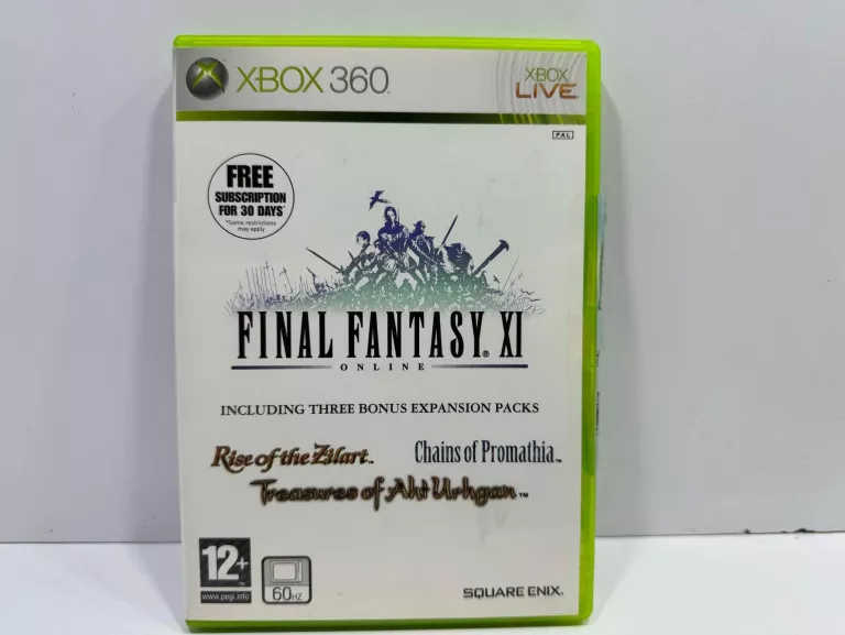 XBOX 360 FINAL FANTASY XI ONLINE GRA X360