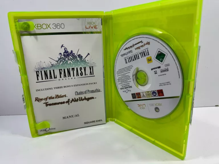 XBOX 360 FINAL FANTASY XI ONLINE GRA X360