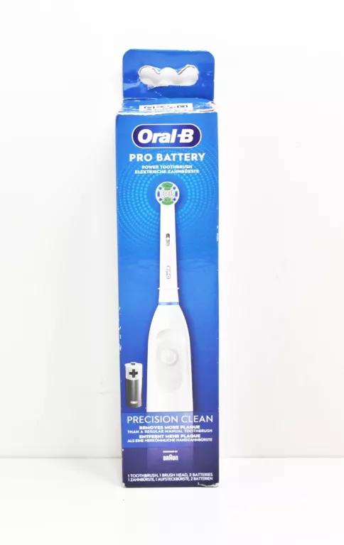 PRECYZYJNA SZCZOTECZKA ELEKTRYCZNA ORAL B PRO BATERY 3750