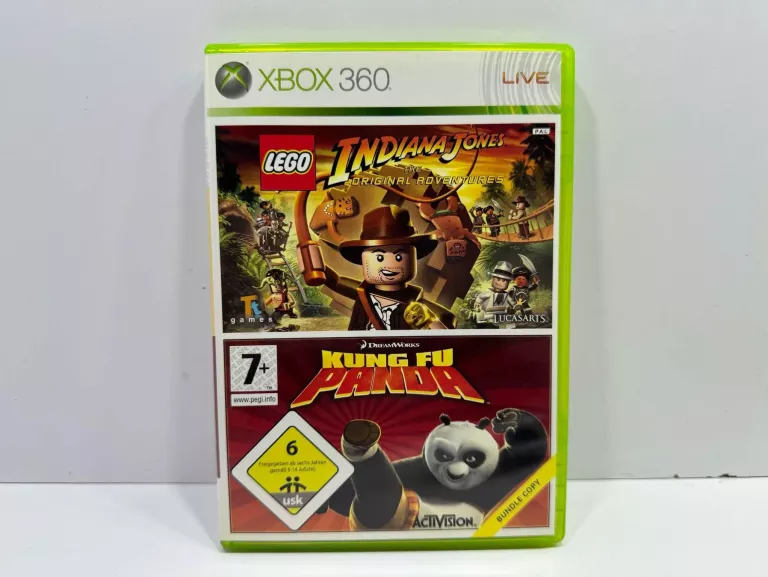 LEGO INDIANA JONES + KUNG FU PANDA