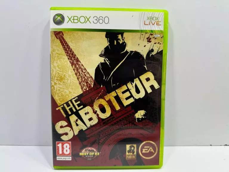 THE SABOTEUR MICROSOFT XBOX 360