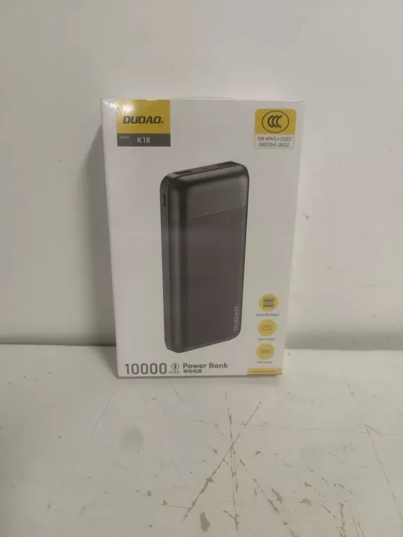 POWERBANK DUDAO 10000 MAH K18