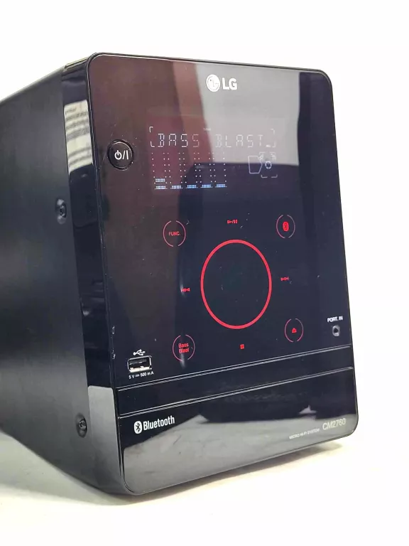 WIEŻA STEREO LG CM2760 DOTYKOWA TUNER BLUETOOTH USB CD + PILOT