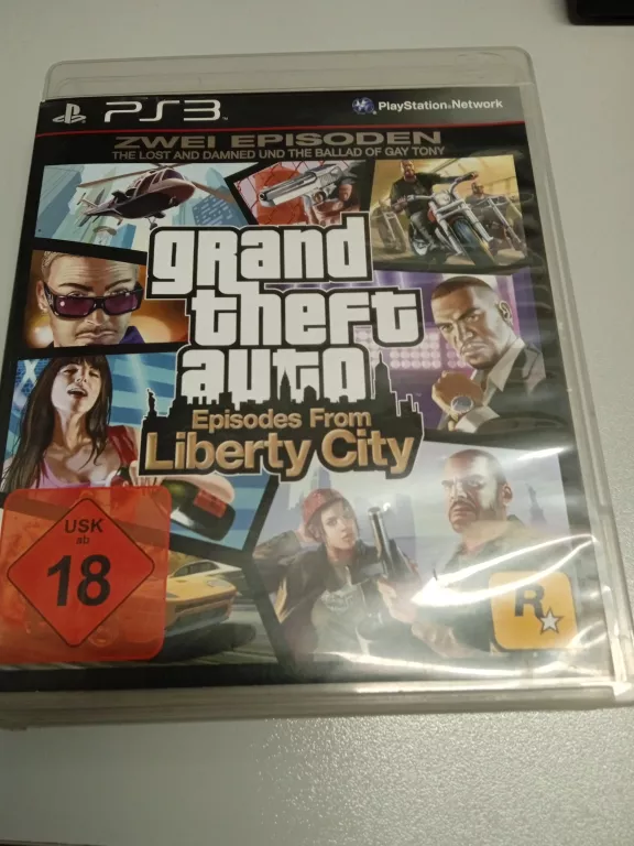 GTA EPISODES FROM LIBERTY CITY PS3  GRAND THEFT AUTO