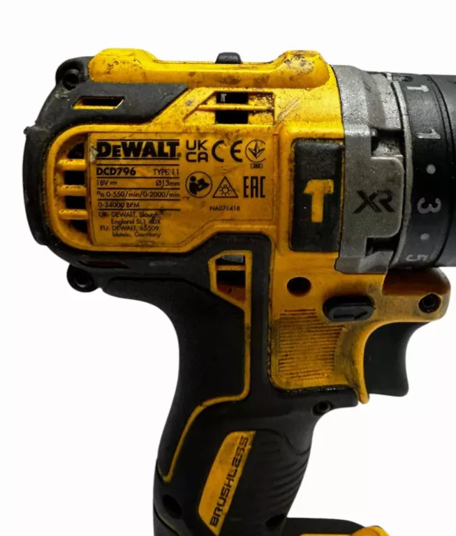 WKRĘTARKA UDAROWA DEWALT DCD796  + AKU 6AH